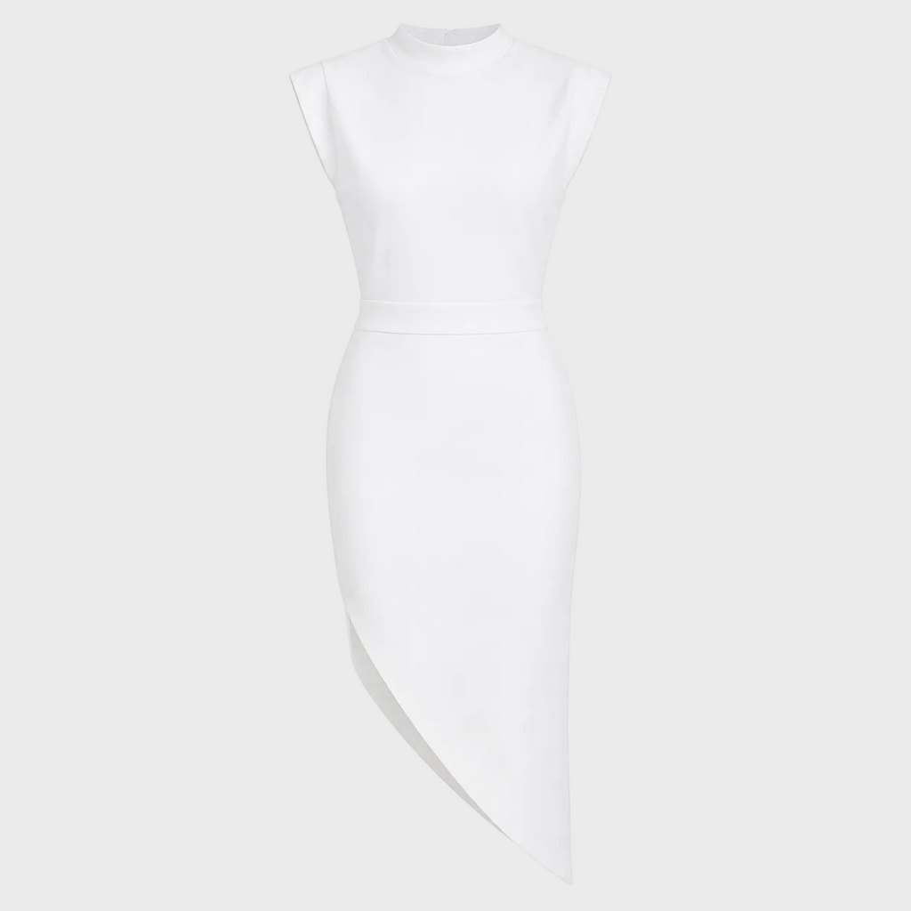 Blanca - Vestido asimétrico Greta