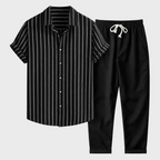 Adrián - Conjunto Casual Premium Rayas Urban
