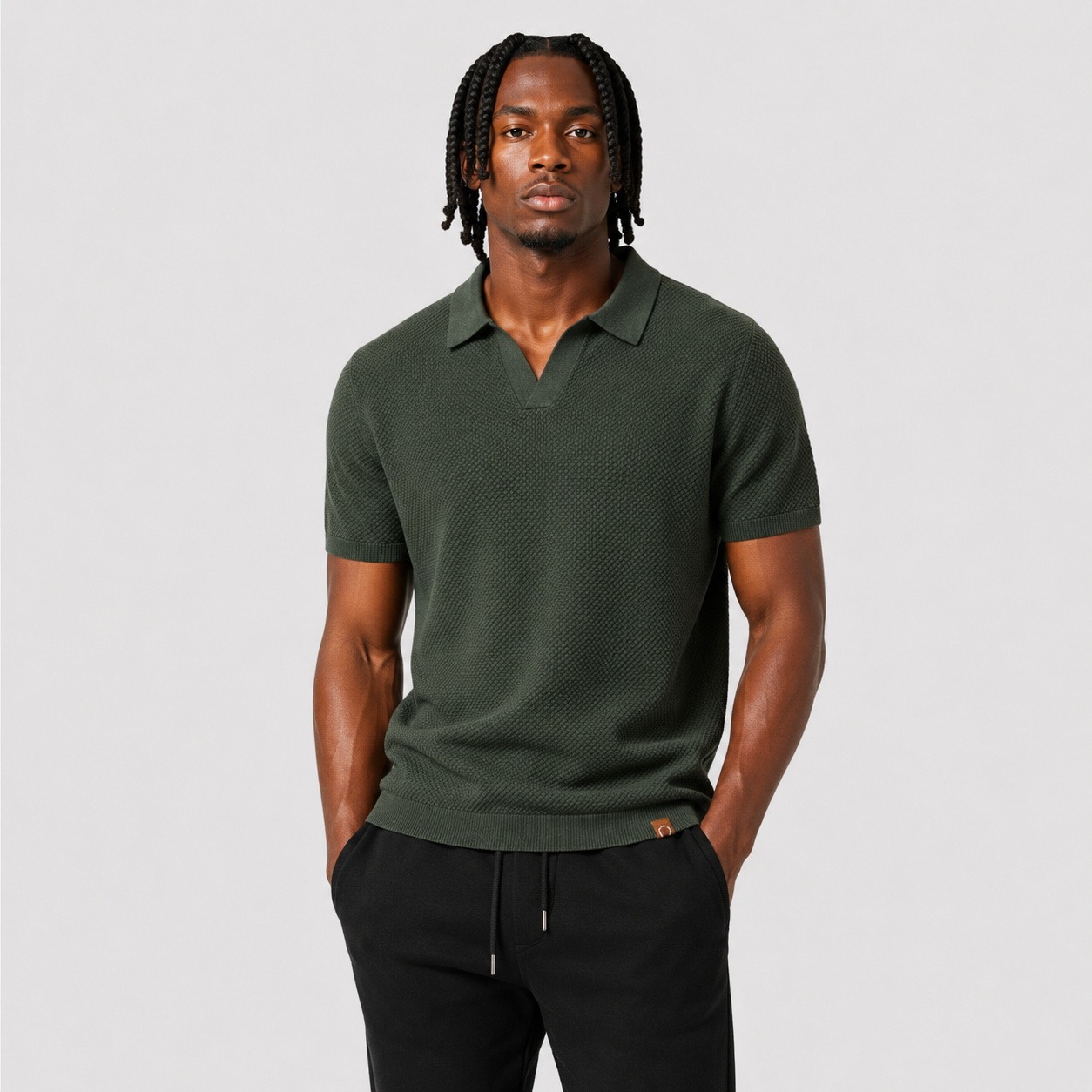 José Luis - Polo de punto tipo gofre