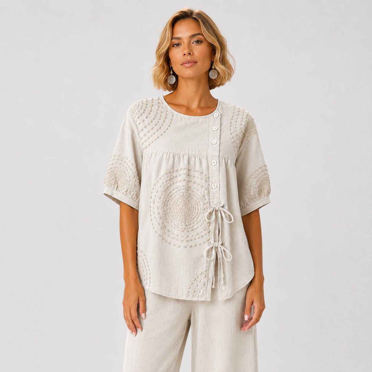 Naiara - Elegante blusa vintage