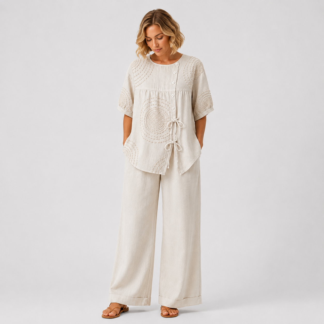 Naiara - Elegante blusa vintage