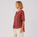 Marina - Blusa étnica vintage