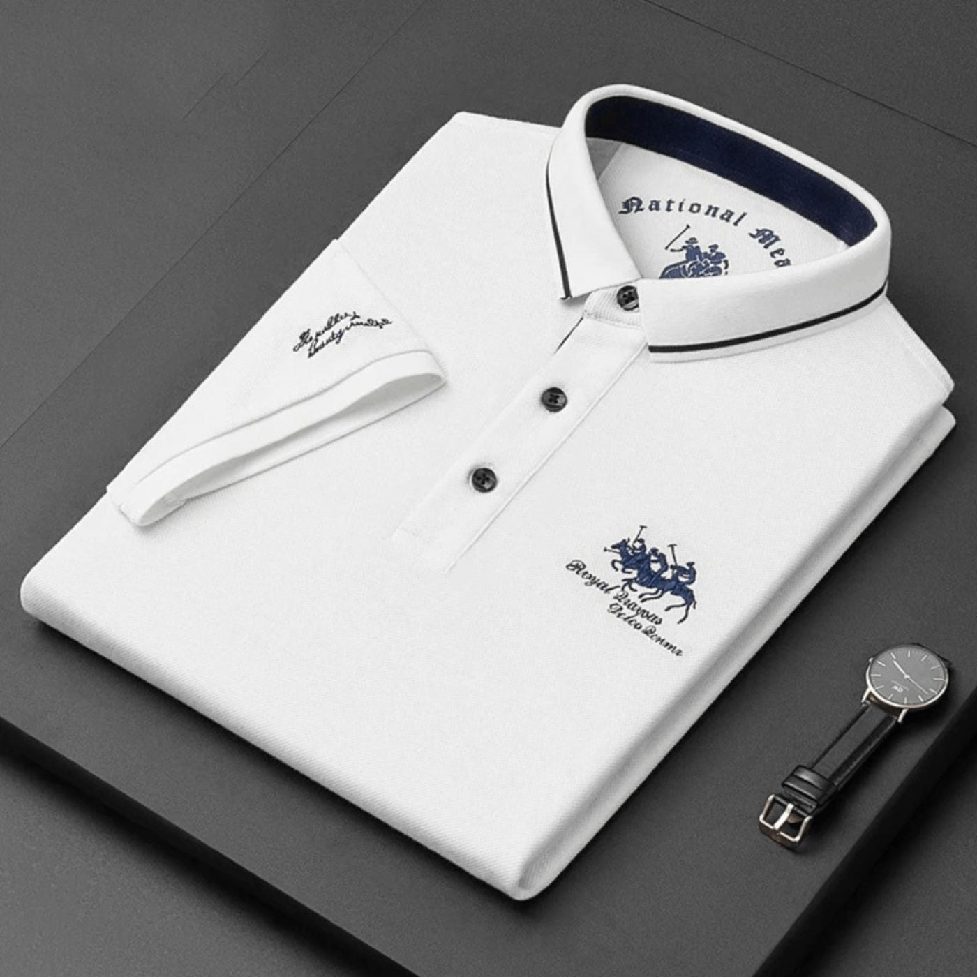 Moisés - Polo premium para hombre