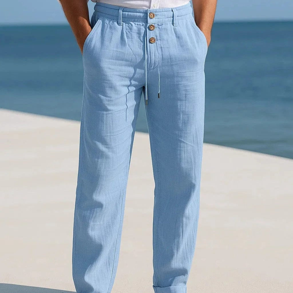 Francisco - Pantalones informales de lino