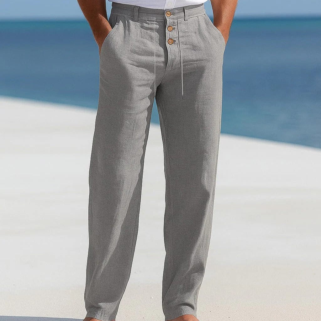 Francisco - Pantalones informales de lino