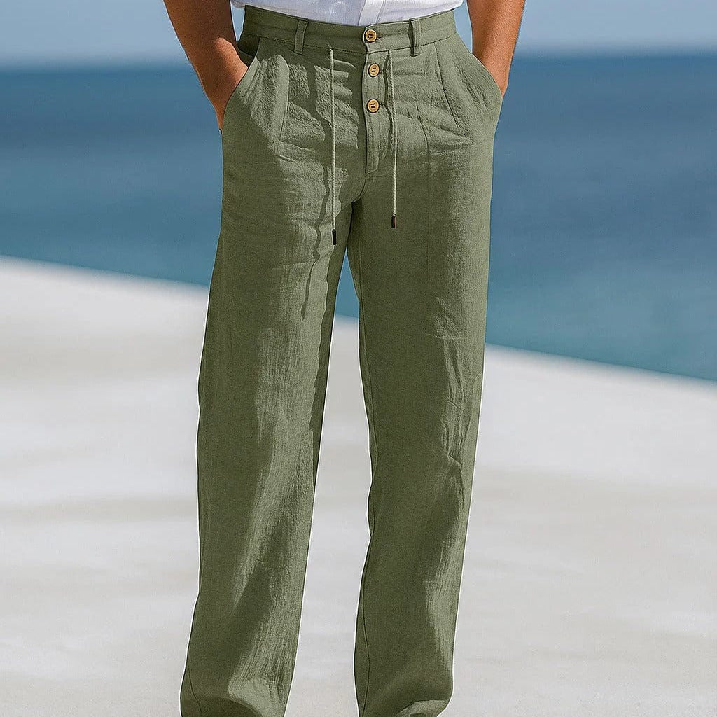 Francisco - Pantalones informales de lino